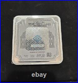 1 Kilo Silver Bar Geiger Edelmetalle (Original Square Series) Sealed