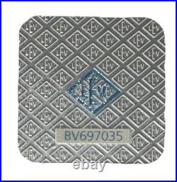 1 Kilo Silver Bar Geiger Edelmetalle with UV Security LEV rhombus
