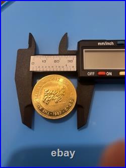 1 Oz Solid Gold Coin. 999 Australian Nugget
