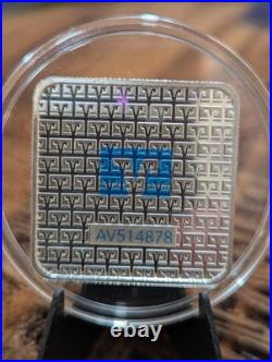 1 Oz Volks Bank. 999 Square By Geiger