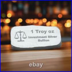 1 Troy, Solid Silver Investment Piece, 999fs Ideal Gift for Investors and Pre