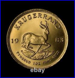 1 oz 1982 Solid Gold South African Krugerrand (SKU T3D5)