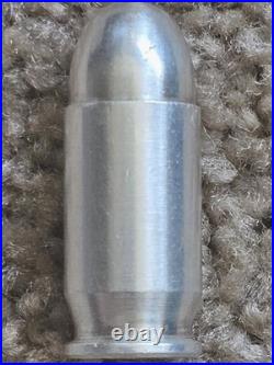 1 oz. 999 Fine Silver Bullet Bullion 1 Troy Ounce Solid Ag Uncertified