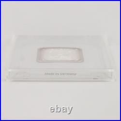 1 oz. 999 Fine Silver Bullion Bar Geiger Original Square Sealed in Case