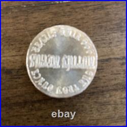 1 oz. 999 Silver Bar Hand Poured Solid Silver Bullion Square #A559