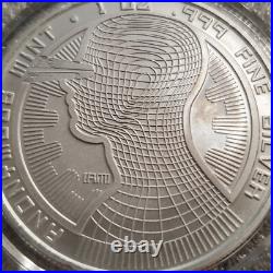 1 oz. 999 fine Solid Silver commemorative Bitcoin Guardian WithCOA Rare Digital AI