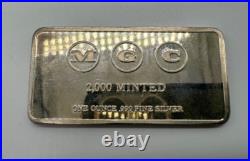 1 oz Silver Art bar MGS 1973 World Series (2000 Minted) RARE
