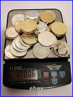 1kg SOLID STERLING SILVER COINS ALL EX PROOFS SELLING FOR BULLION INVESTMENT