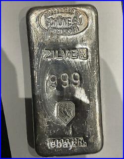 1kg Schone Silver Bar 999 Solid Silver