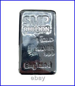 1kg silver bar 999 Pure Silver Solid Silver bullion SMP