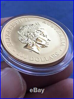1oz. 9999 Gold Bullion Coin 2018 Australian Kangaroo MINT Solid 24ct Solid Gold