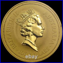 1oz Australia Gold Kangaroo Nugget Coin (1991) 1oz Australia Gold Kangaroo Nugget Coin (1991)