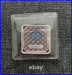 1oz Geiger Edelmetalle Silver Bar -Original Square Series in Capsule