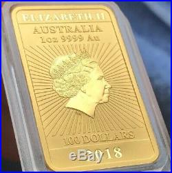 1oz Proof Gold Dragon Bullion Bar 2018 Australia Only 188 Made MINT Solid 24ct