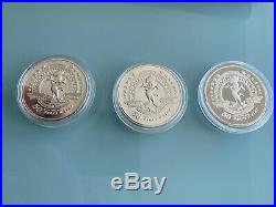 1oz X3 Solid Silver Coins LIMITED EDITION STORYLINE COMMEMORATIVE PROOFSET