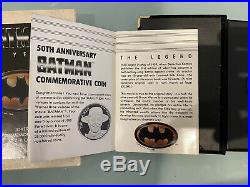 1oz solid silver RARE BATMAN JOKER 50th Anniversary Limited Edition