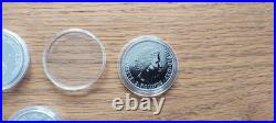 1oz x 5 / 2015 Queen Elizabeth, Solid Silver Britannia £2 Coin Free Capsule