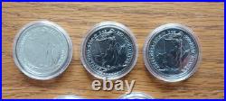 1oz x 5 / 2016 Queen Elizabeth, Solid Silver Britannia £2 Coin Royal Mint