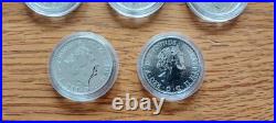 1oz x 5 / 2016 Queen Elizabeth, Solid Silver Britannia £2 Coin Royal Mint 1oz x 5 / 2016 Queen Elizabeth, Solid Silver Britannia £2 Coin Royal Mint