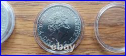 1oz x 5 / 2016 Queen Elizabeth, Solid Silver Britannia £2 Coin Royal Mint