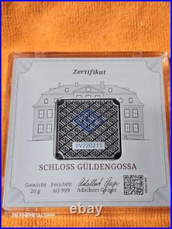 1ozt Silver Geiger Edelmetalle. 999 FINE SILVER RARE ERROR 1ozt Silver Geiger Edelmetalle. 999 FINE SILVER RARE ERROR