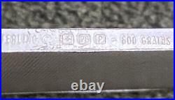 1st Ed.'74-'76 Franklin Mint Flags of UN Solid St Silver Ingot USSR, UK, RO, Pol