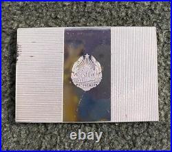 1st Ed.'74-'76 Franklin Mint Flags of UN Solid St Silver Ingot USSR, UK, RO, Pol