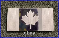 1st Ed.'74-'76 Franklin Mint Flags of UN Solid St Silver USA, Can, Mex, Panama