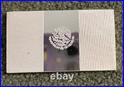 1st Ed.'74-'76 Franklin Mint Flags of UN Solid St Silver USA, Can, Mex, Panama