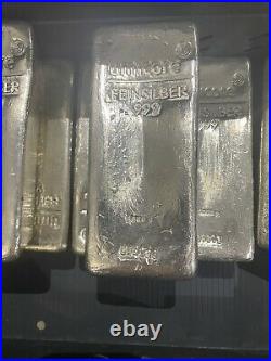 1x Umicore 5kg 999.0 Solid Silver Bullion Bar £3300 Cash On Collection