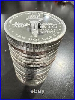 2000 NORFED $10 1oz 999 FINE SILVER FROSTY PROOF-LIKE BU Type III? In CAPSULE