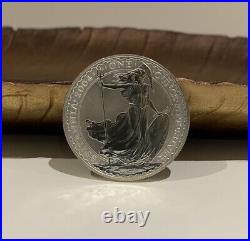 2004 Royal Mint Britannia 1 Oz Solid Silver Coin In Original Presentation Card