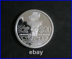 2005 NORFED $ 1 oz. 999 SILVER 20$ FROSTY PROOFLIKE FROM FEDERAL IMPOUND A6