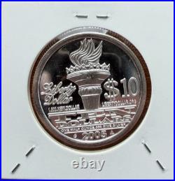 2005 Norfed. 999 Fine Silver Frosty Proof Like $10