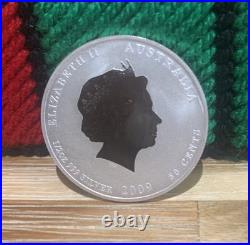 2009 Lunar Ox Half 1/2 0.5 Oz Solid Silver. 999 Coin Australian Perth Mint