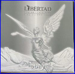 2009 Mexico Libertad Angel Solid. 999 Silver Bullion Kilo Coin