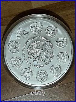 2009 mexico libertad angel solid. 999 silver buillon 1kg Coin