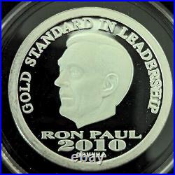 2010/2012 Double Date NORFED 1/2oz Silver Ron Paul EXTREMELY HIGH QUALITY