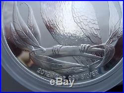 2012 10 TEN oz. 999 Solid Silver Bullion Australian Kookaburra Silver Coin