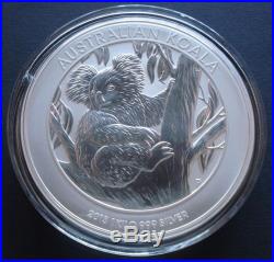 2013 1kg Kilo SOLID SILVER Koala Coin 1/649