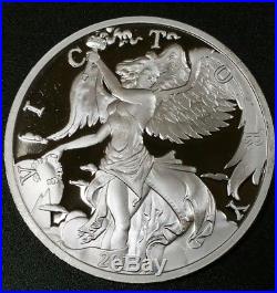 2015 Goddess Nike 1 Troy Oz. 999 Solid Silver Modern Ancients Round Coin Sale