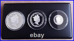 2018 Alderney Solid Silver Proof 925 The Queen's Coronation Jubilee Set Ltd 499