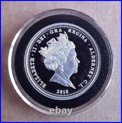 2018 Alderney Solid Silver Proof 925 The Queen's Coronation Jubilee Set Ltd 499