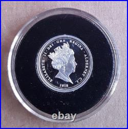 2018 Alderney Solid Silver Proof 925 The Queen's Coronation Jubilee Set Ltd 499