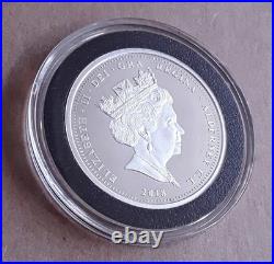 2018 Alderney Solid Silver Proof 925 The Queen's Coronation Jubilee Set Ltd 499