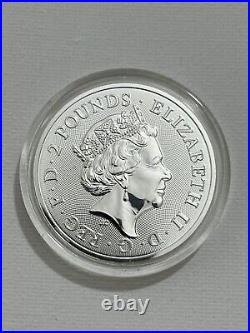 2018 Landmarks of Britain 1oz. 999 Silver Coin Trafalgar Square- LIMITED MINTAGE