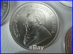 2019 Krugerrand 1oz silver coins x Ten ounces solid 999 Silver bullion 10 oz