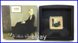 2019 Niue James Whistler's Mother Treasures of World Painting 1 oz Silver