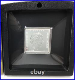 2019 Niue James Whistler's Mother Treasures of World Painting 1 oz Silver