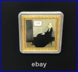 2019 Niue James Whistler's Mother Treasures of World Painting 1 oz Silver